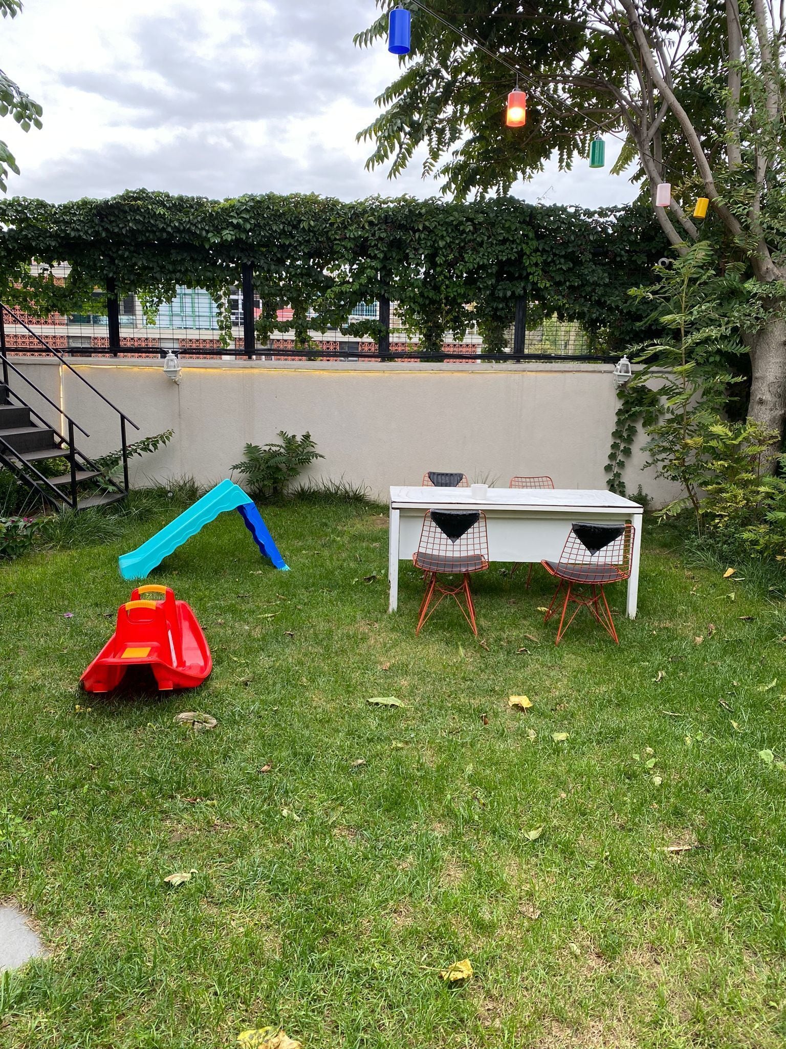 Pemandangan taman