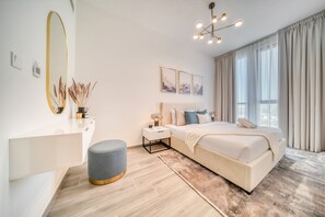 2 soverom, safe på rommet, strykejern/-brett og wi-fi (inkludert)