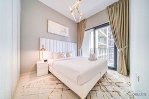 1 bedroom, in-room safe, iron/ironing board, free WiFi - Modern 1BR at DAMAC Zada Tower Business Bay by Deluxe Holiday Homes (Dubai)