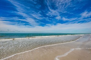 On the beach