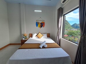 Luxury Double Room | In-room safe, desk, blackout drapes, soundproofing - YoLo Pool Bar Villas (Bo Trach)