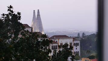 Uitzicht vanuit accommodatie