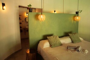 Apartemen Deluks | 2 kamar tidur, meja kerja, ruang kerja ramah laptop, dan Wi-Fi gratis