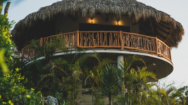 Front of property - Villas Oasis (Troncones)