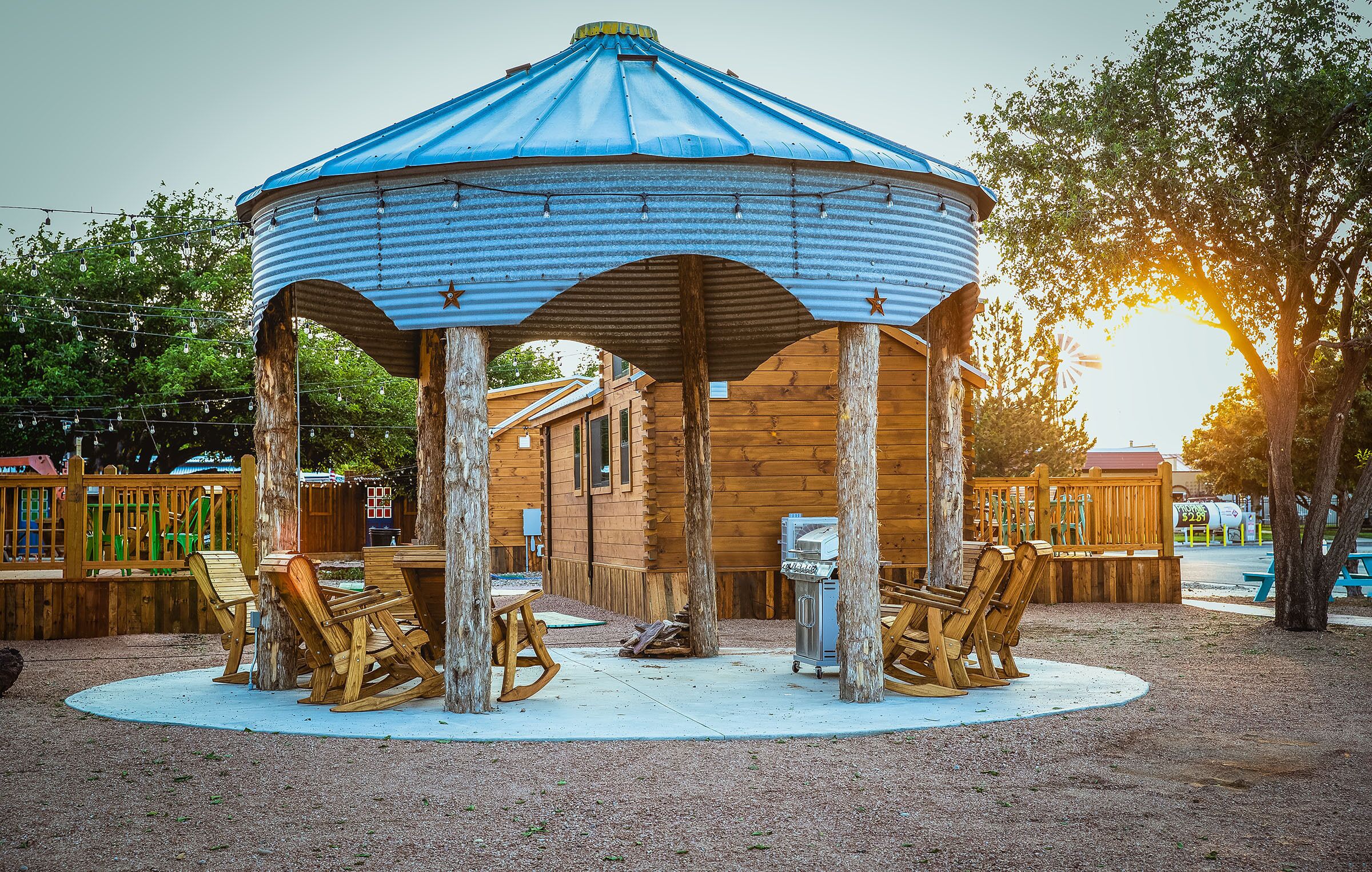 Restaurante al aire libre