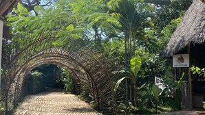 Entrada da propriedade
