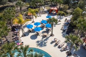 Outdoor dining - Last Minute Disney Getaway! Townhouse with Private Pool. Book Now! #79663 (Orlando)