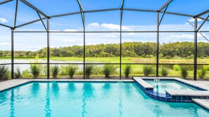 Piscine chauffée