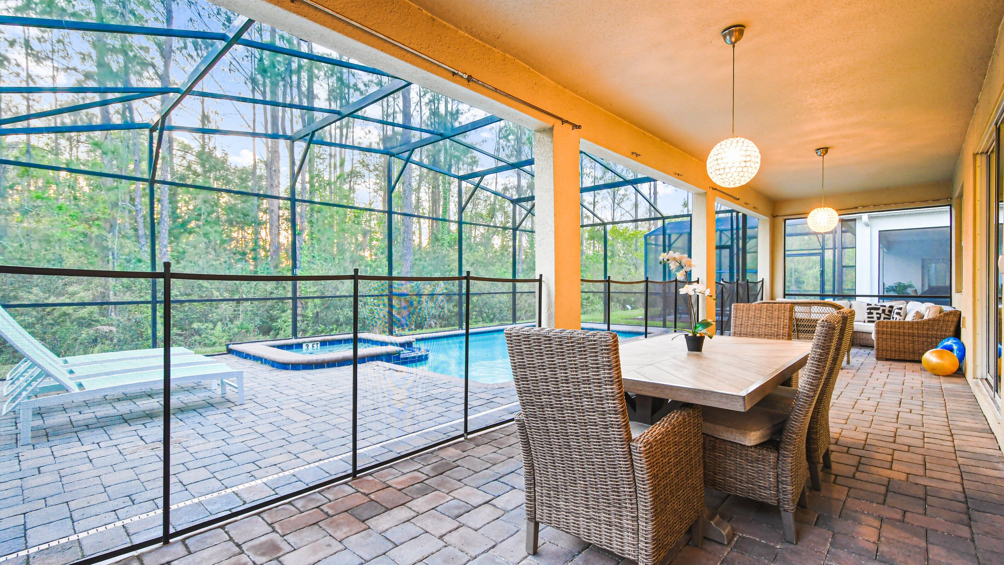 Una piscina climatizada