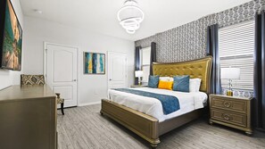 8 bedrooms, iron/ironing board, WiFi, bed sheets