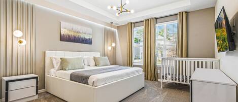 9 bedrooms, iron/ironing board, WiFi, bed sheets