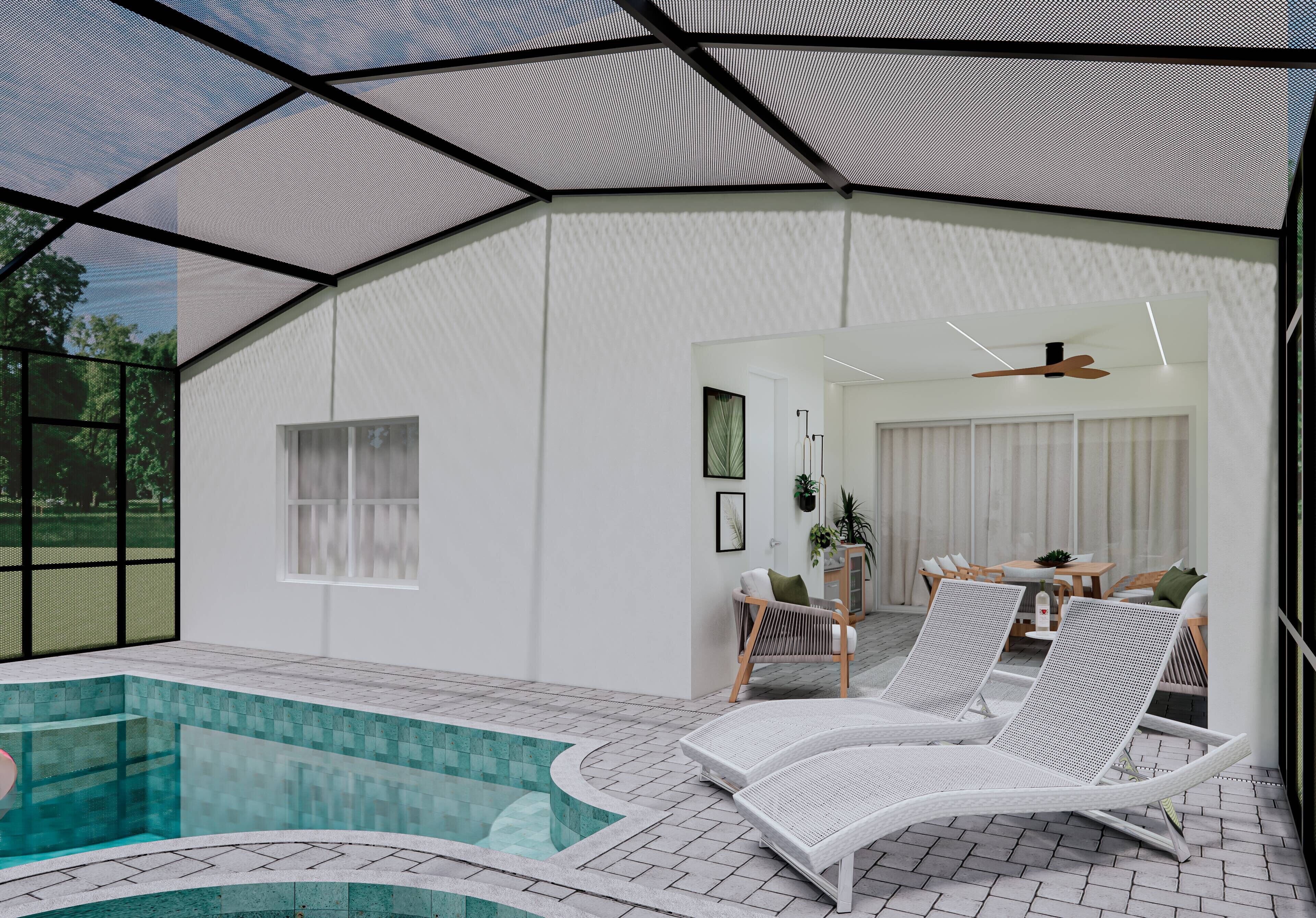 Piscine chauffée