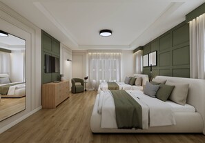 7 bedrooms, iron/ironing board, WiFi, bed sheets