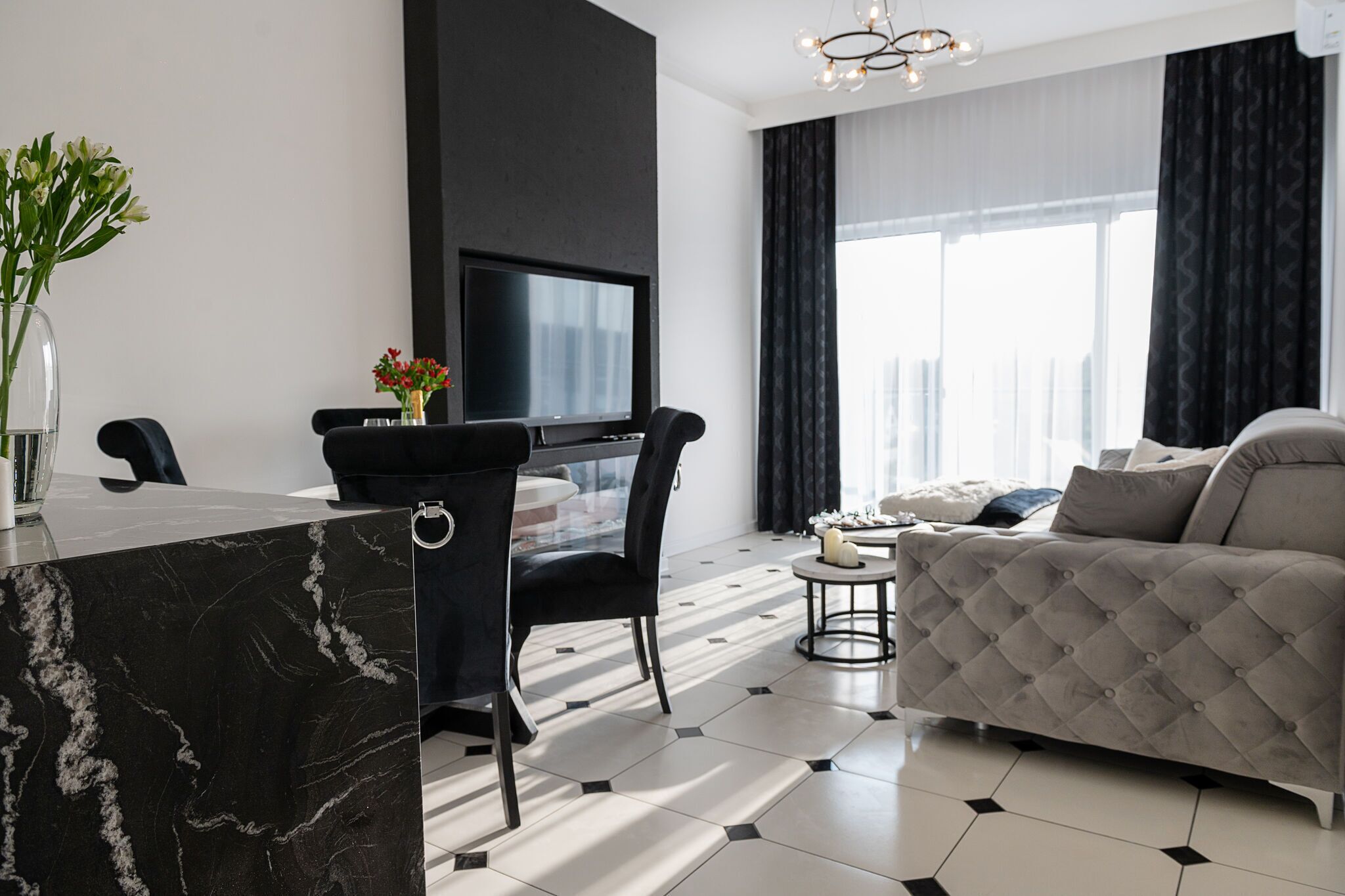 智能电视、壁炉