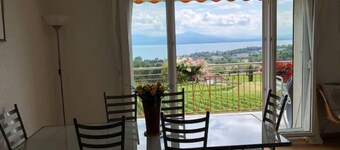 Mont-sur-Rolle Apartment with panoramic view