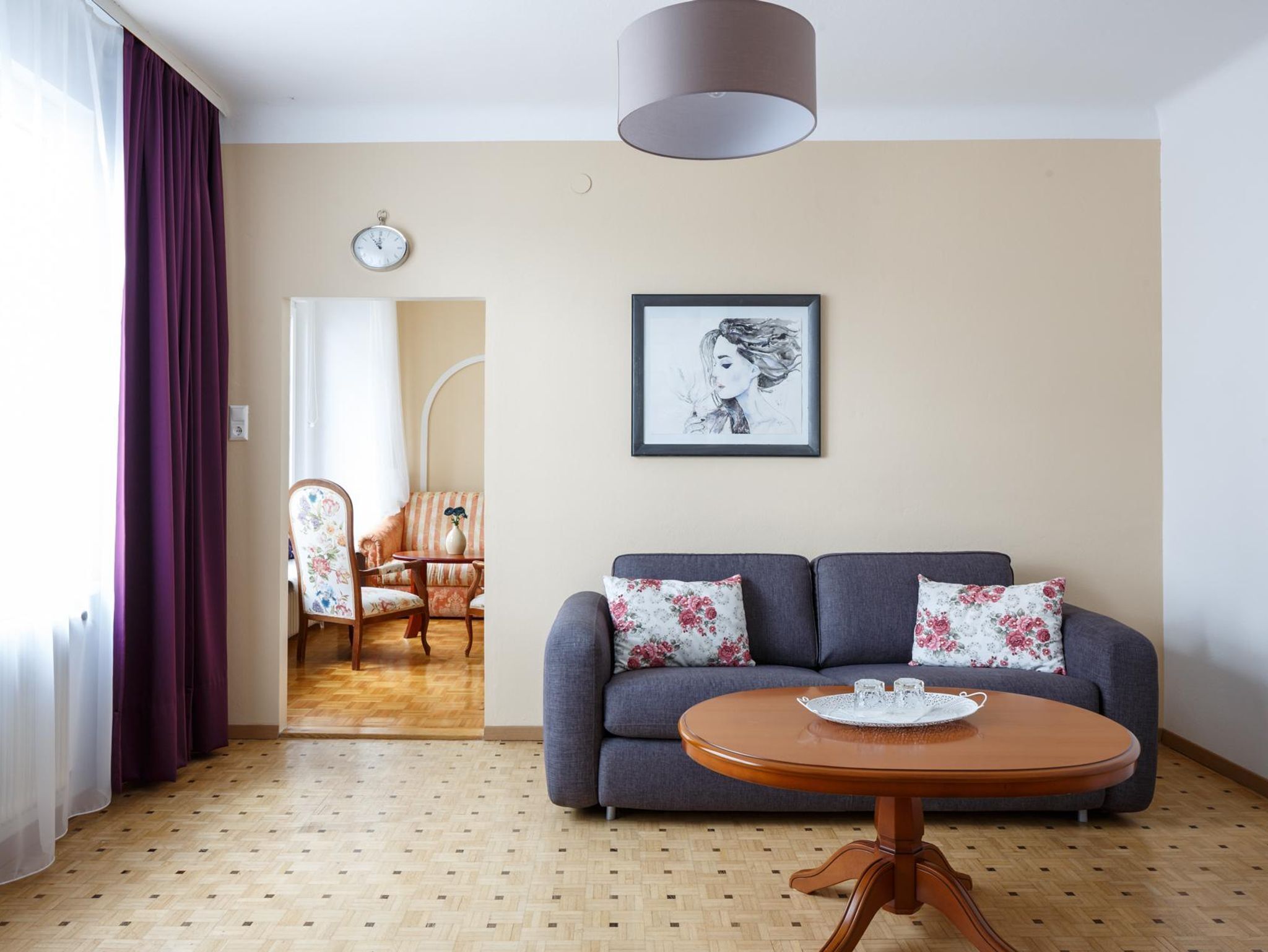 Deluxe Suite, Dusche, WC - Pension Laubenhof