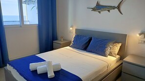 1 slaapkamer, een bureau, een strijkplank/strijkijzer, gratis wifi