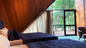 Family Cottage, Berbilang Katil, Non Smoking, Garden View | 1 bilik tidur, dilengkapkan perabot secara berasingan, meja