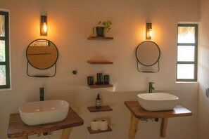 Deluxe-Apartment | Badezimmer