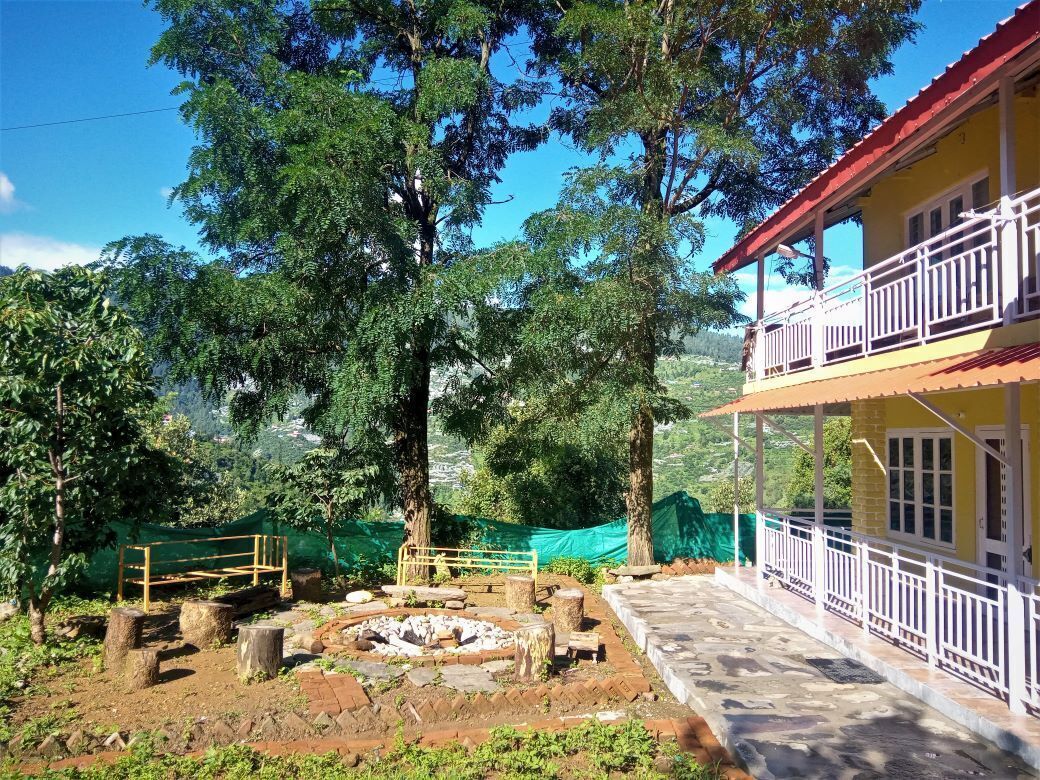 Enceinte de l’hébergement