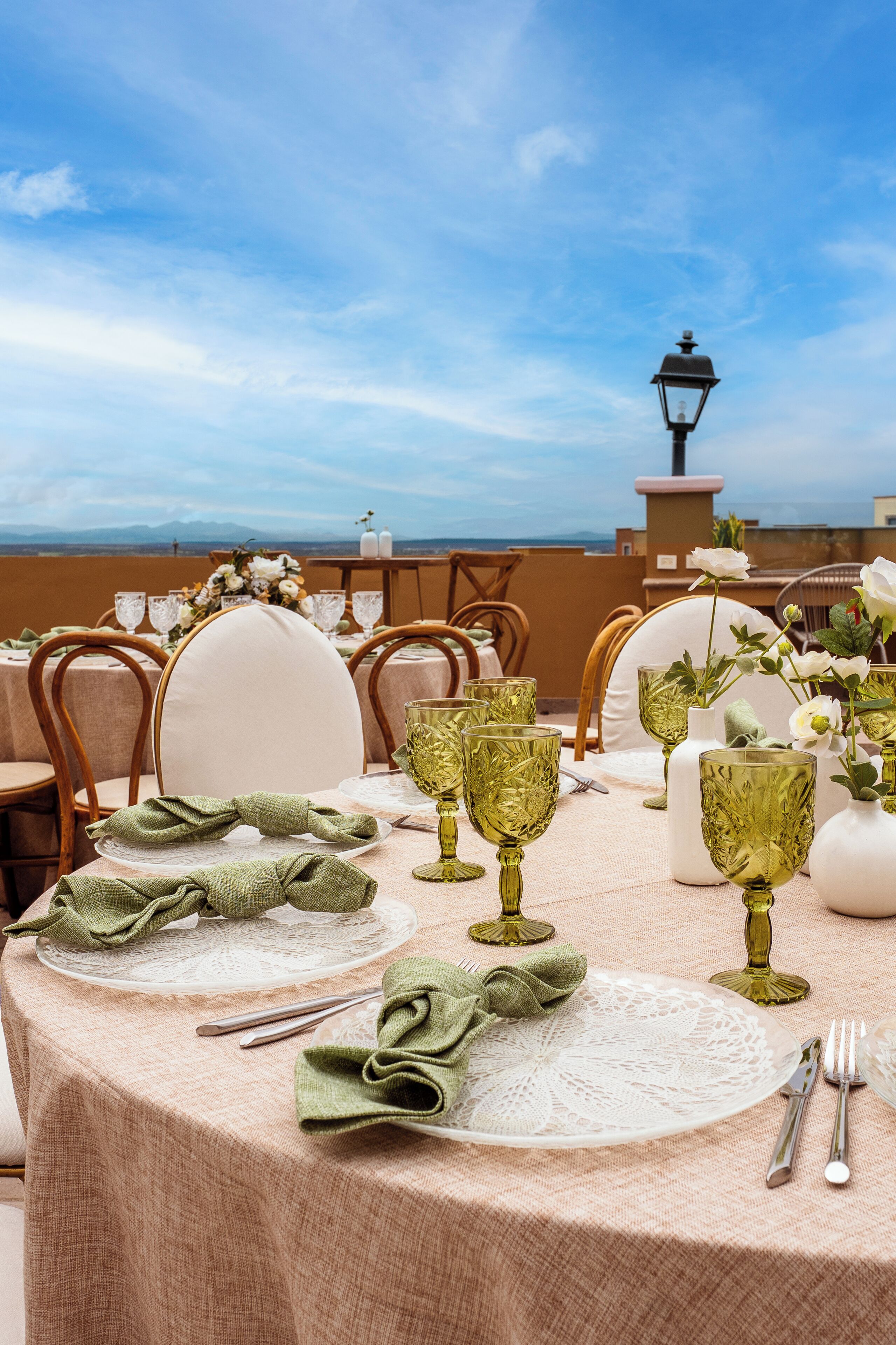 Terraza en la azotea