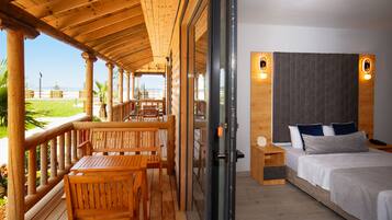 1 habitación y ropa de cama de alta calidad