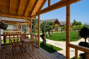 Bungalow (WOODEN) | Ropa de cama de alta calidad y minibar con artículos gratuitos