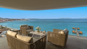 Suite, Sea View, Corner | Balcony view
