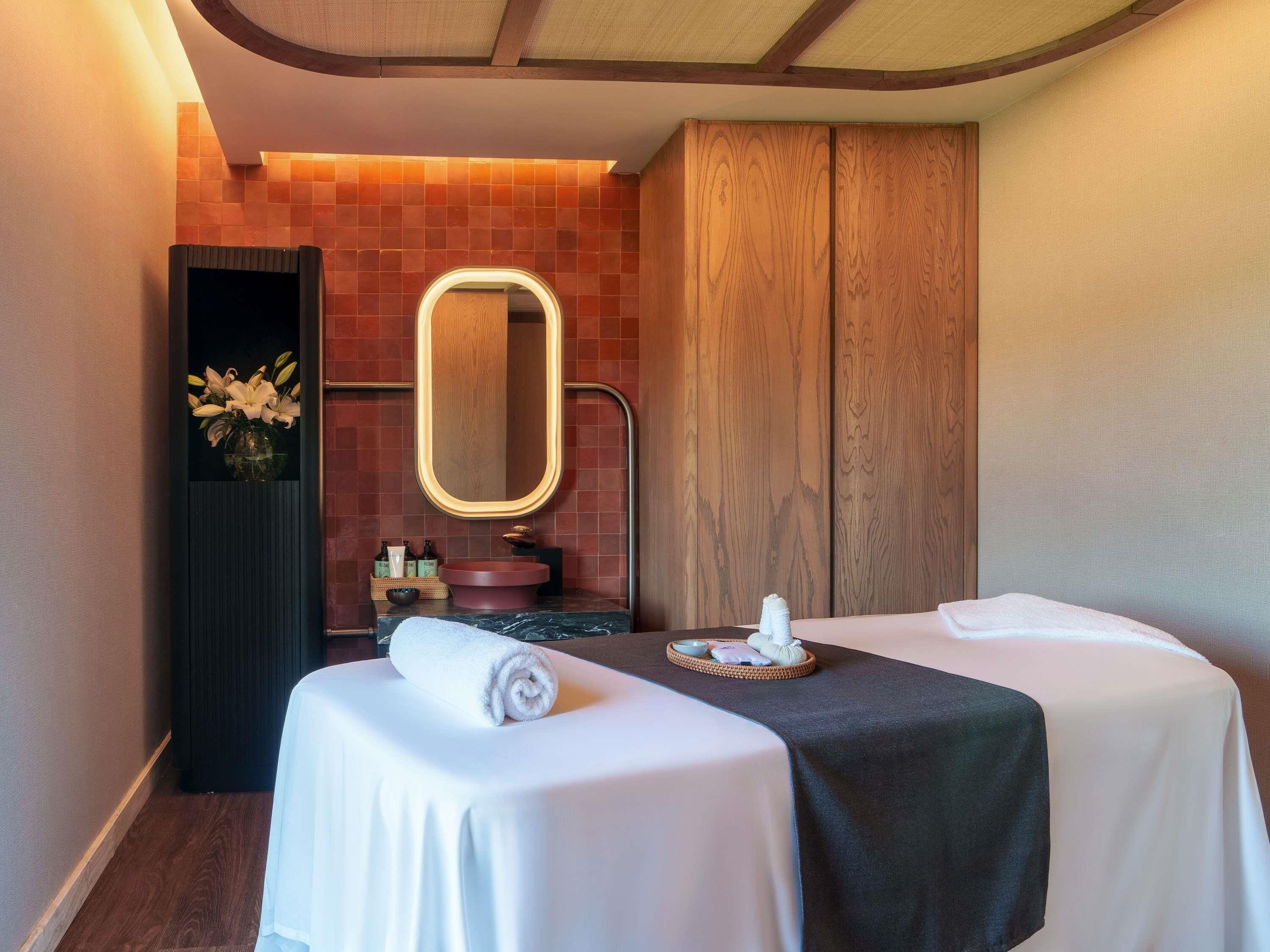 Body treatments, body scrubs, facials, manicures and pedicures