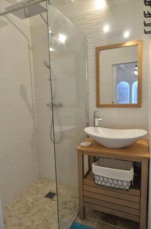 Bathroom - Maison de Charme sur le Lagon, Avec Jardin (Saint Paul)