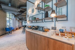 Daily buffet breakfast (EUR 19 per person)