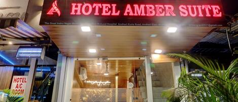 Fassade der Unterkunft