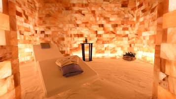 Sauna, hammam, soins corporels, enveloppements corporels