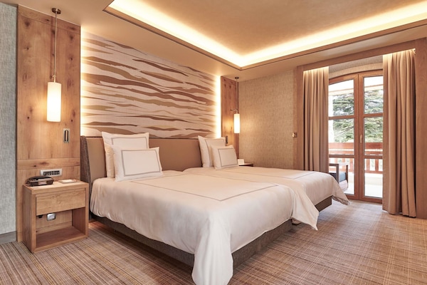 Swiss, Chambre Deluxe avec lits jumeaux, balcon