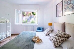 1 makuuhuone, silitysrauta/-lauta, ilmainen Wi-Fi, vuodevaatteet