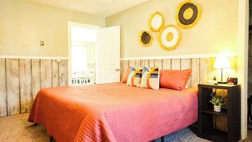 2 bedrooms, iron/ironing board, travel crib, WiFi