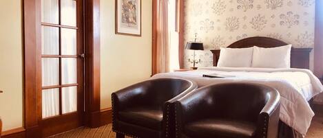 1 habitación, tabla de planchar con plancha y wifi