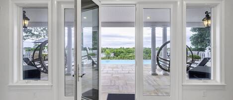 Una piscina climatizada