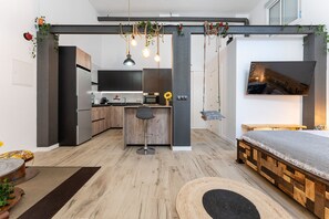 Strykejern/-brett, wi-fi (inkludert) og sengetøy