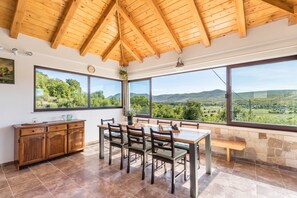 Villa, Multiple Beds | Dining - Luxury Villa With Heated Pool & Magnificent View (Ružic)