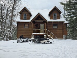 Exterior - Amazing location in Irons Michigan is the fabulous Cool Creek Chalet.  (Irons)