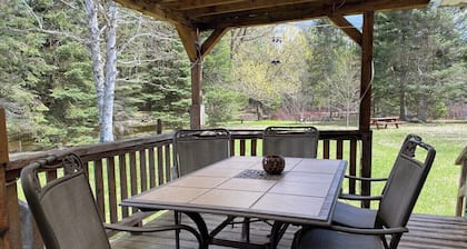 Secluded Riverfront Home in Grayling