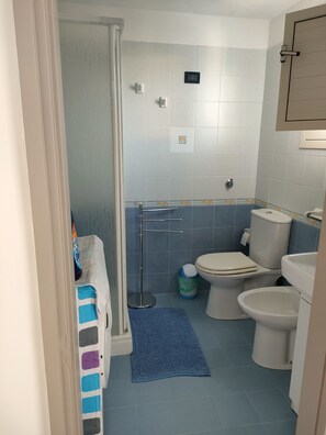 ヘアドライヤー、ビデ、タオル、石鹸