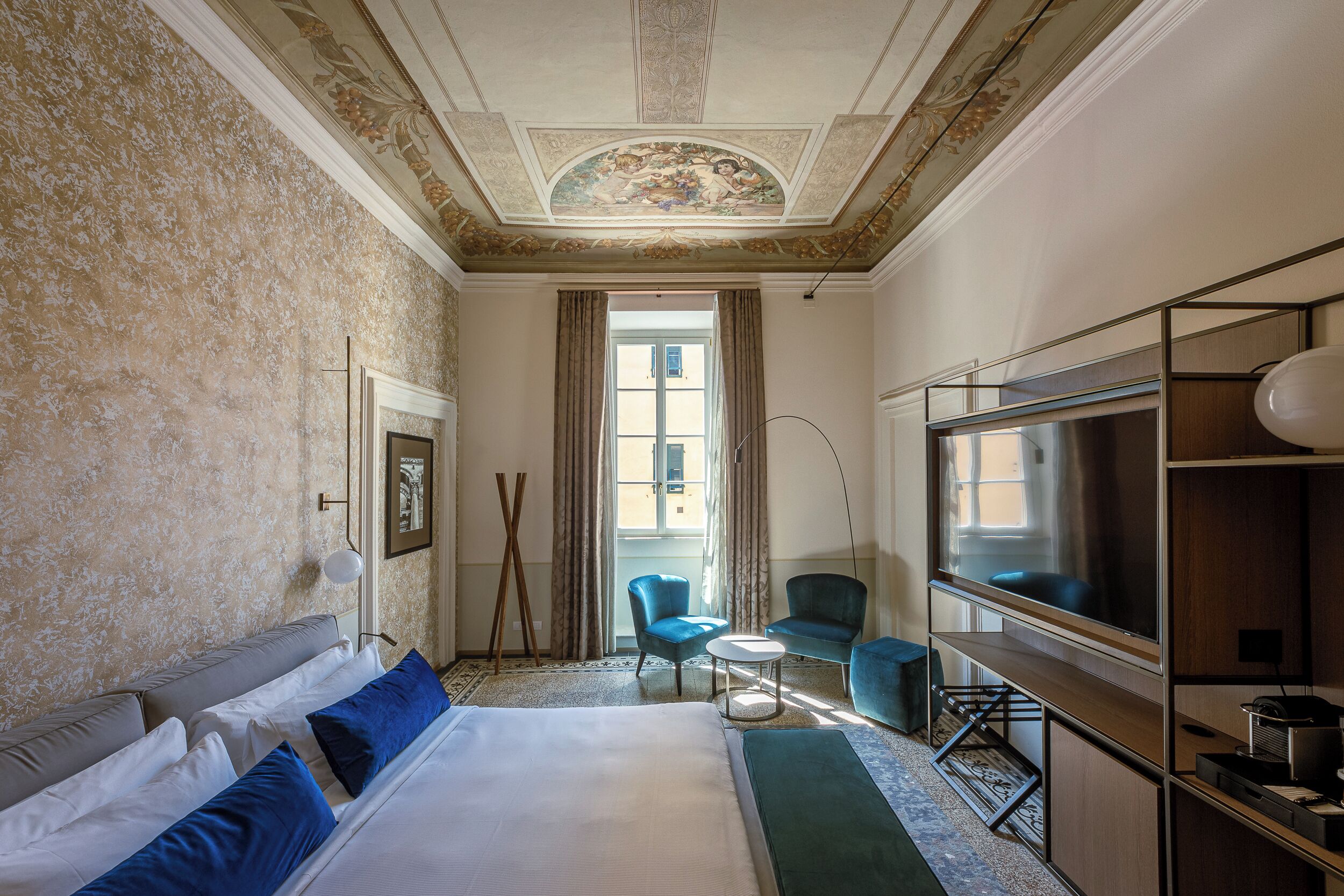 小型套房 (Lavande) | 防过敏的被褥、迷你吧、客房内保险箱、遮光窗帘