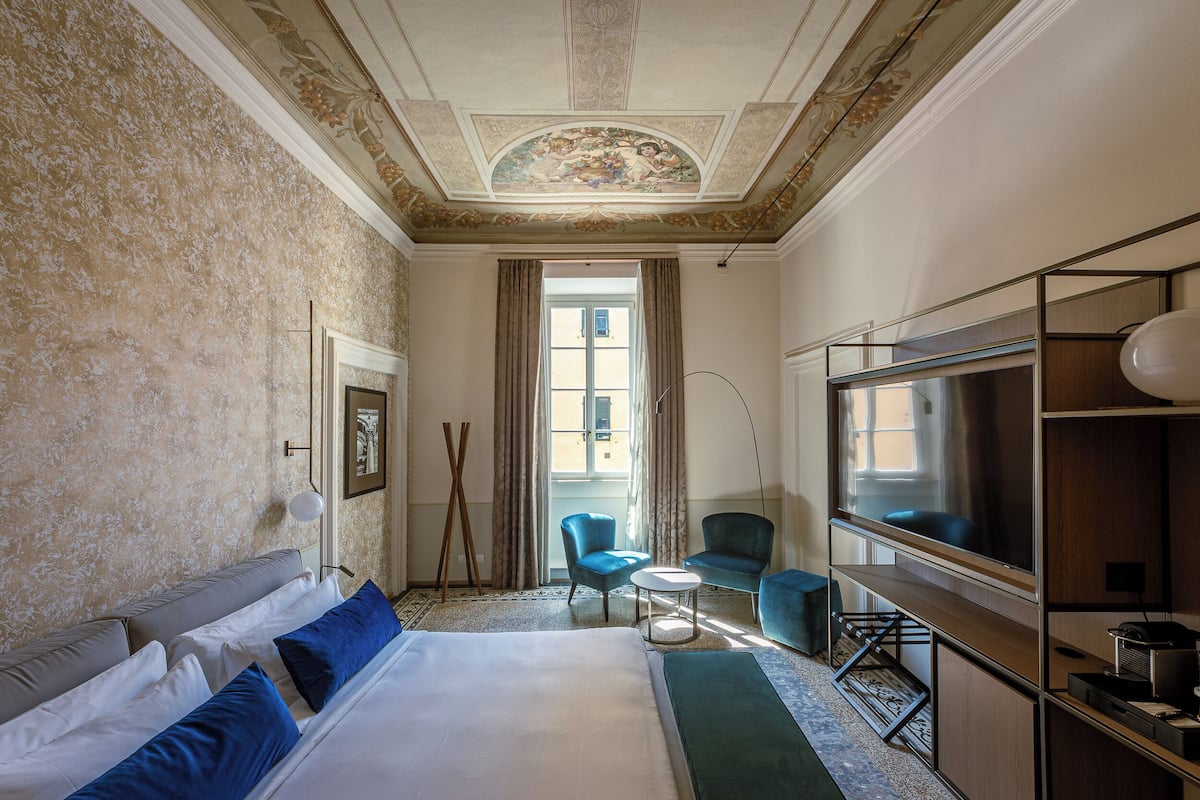 Suite junior (Lavande) | 2 habitaciones, ropa de cama hipoalergénica y minibar