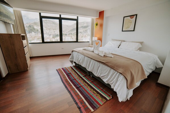 3 sovrum, strykjärn/strykbräda, gratis wi-fi och sängkläder