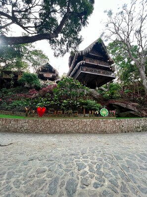 Façade de l’hébergement