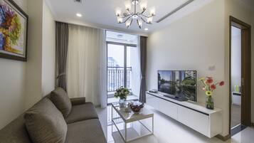 Smart-tv en een open haard