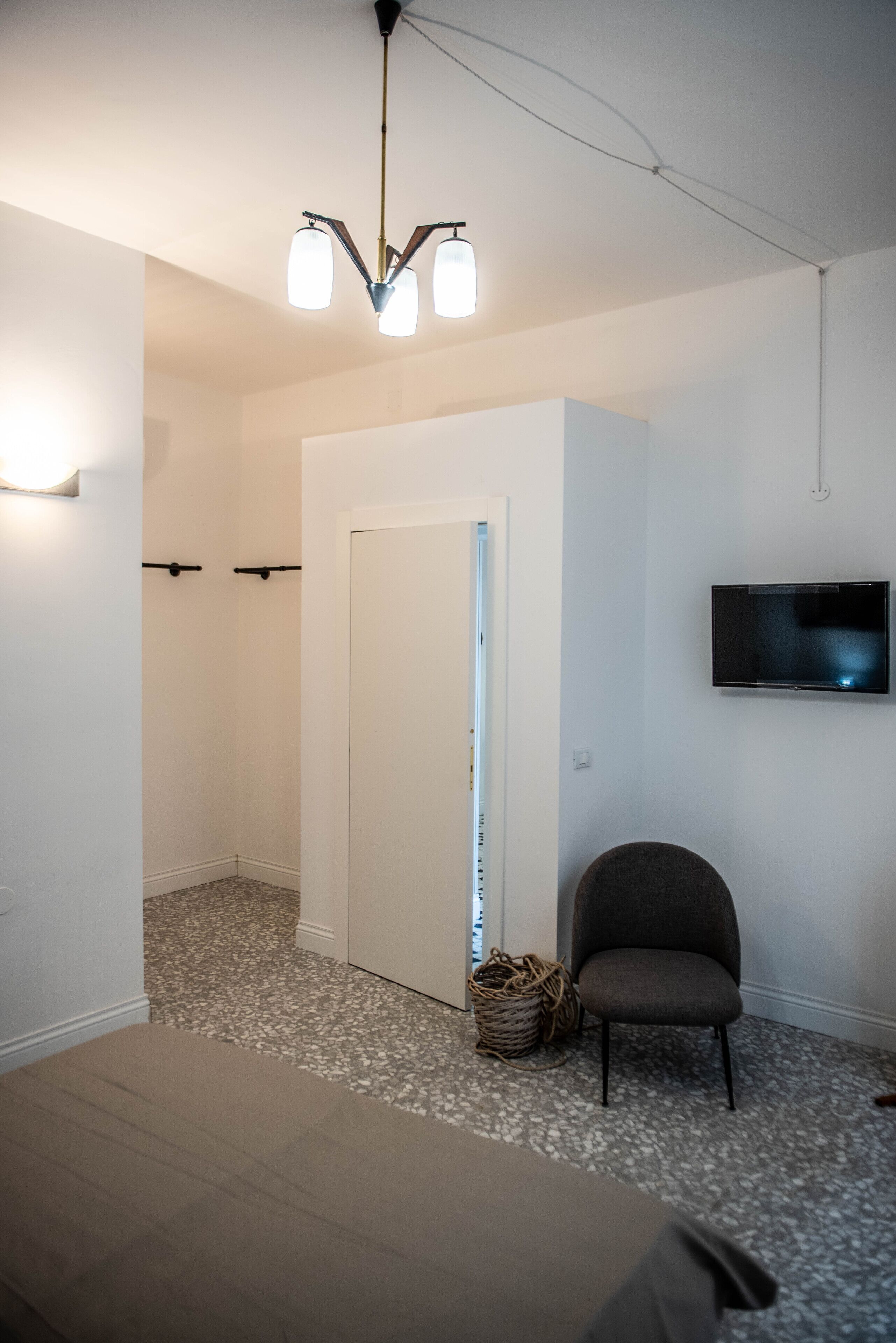 1 Schlafzimmer, Reisekinderbett, kostenloses WLAN, Bettwäsche