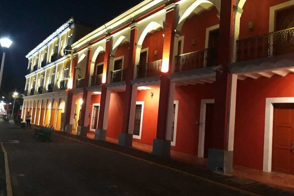 Fachada de la propiedad